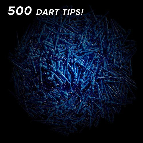Soft Tip Dart Points 2BA Thread - Tufflex II Accessory, 100 & 500 Packs Availabl