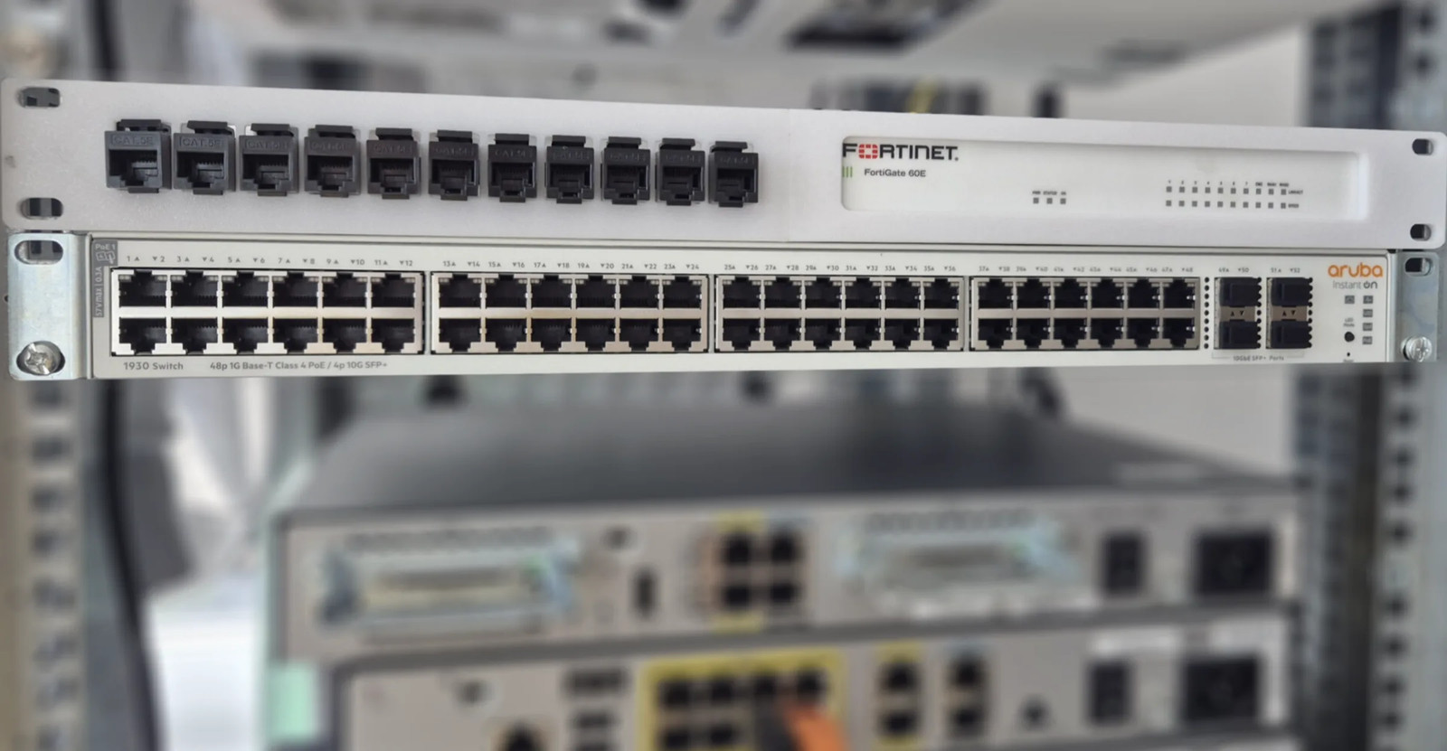 Fortinet Fortigate 40F/50G Rackmount Kit with Keystone Jacks