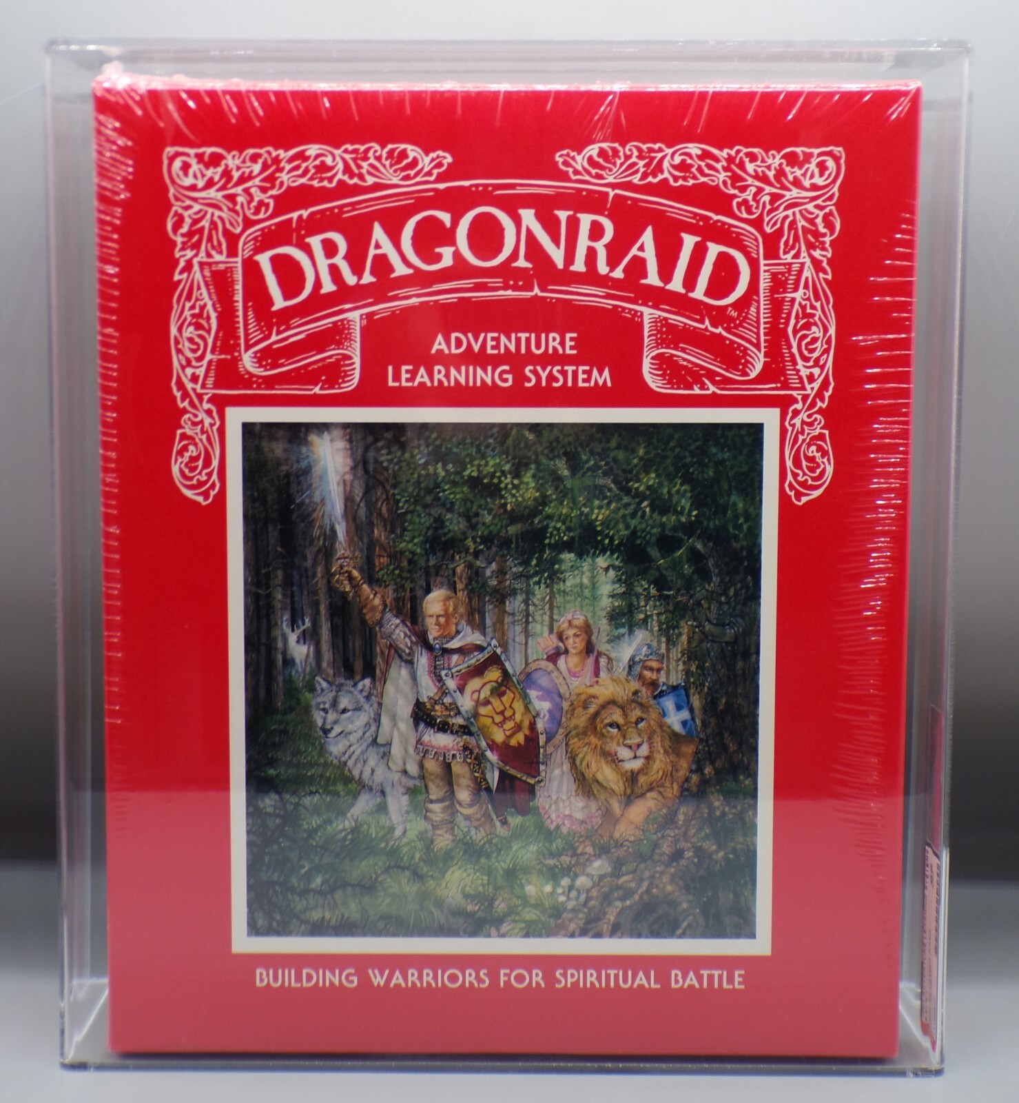 AFA 85 1984 vintage DRAGONRAID Christian RPG fantasy board game SEALED Dragon !!
