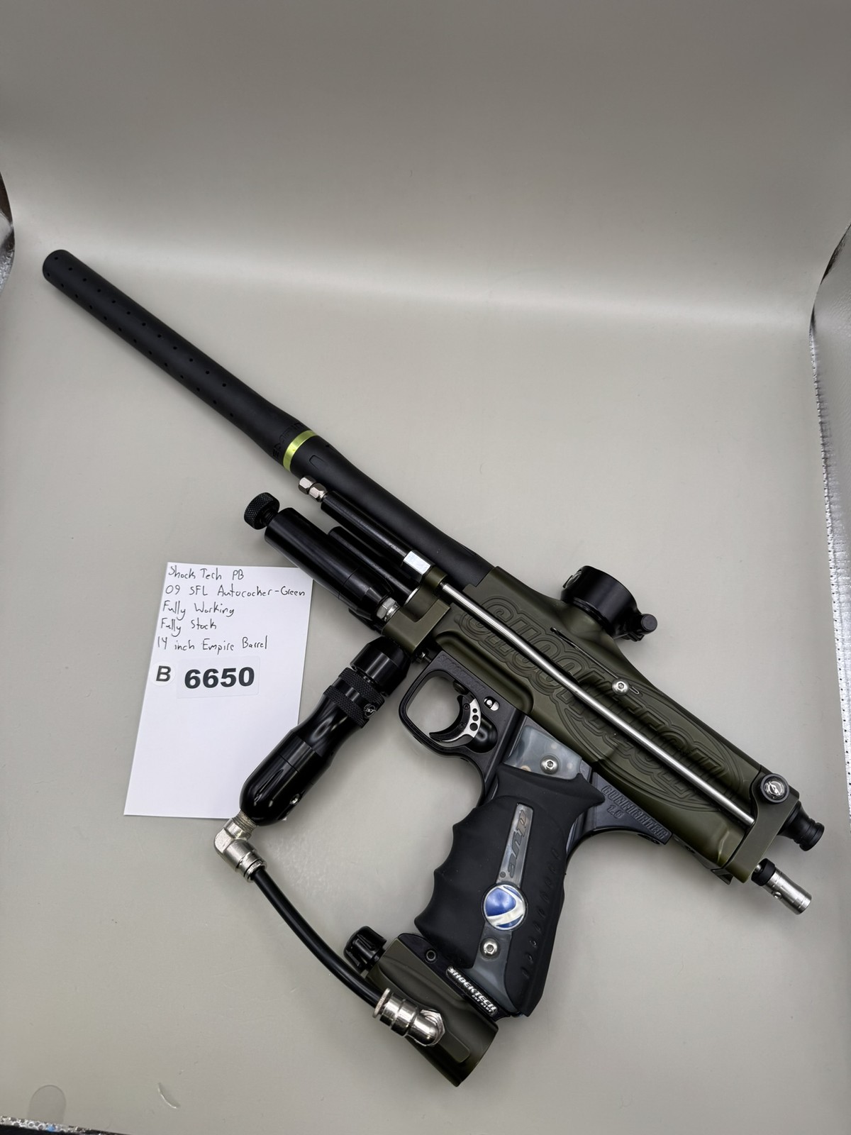 Shock Tech PB 09 SFL Autococker Green