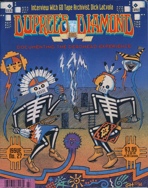 Dupree's Diamond 27 1994 Grateful Dead Gary Houston Cover Dick Latvala Interview