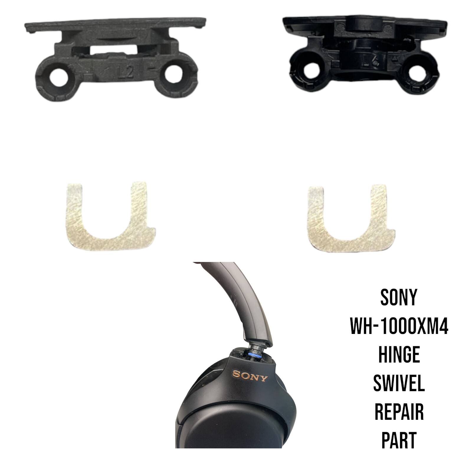 NEW Sony WH-1000XM4 XM4 Headphones Plastic Hinge Swivel Replacement RIGHT LEFT