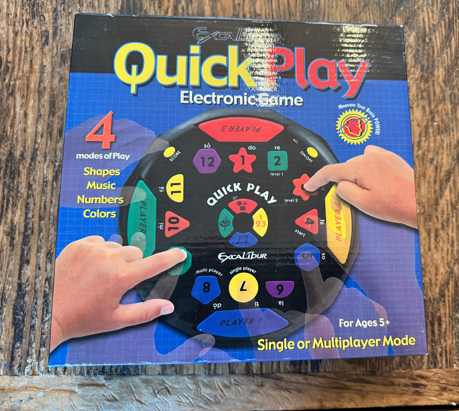 Excalibur Quick Play Electronic Game Y123030 Model #434 NEW OLD STOCK