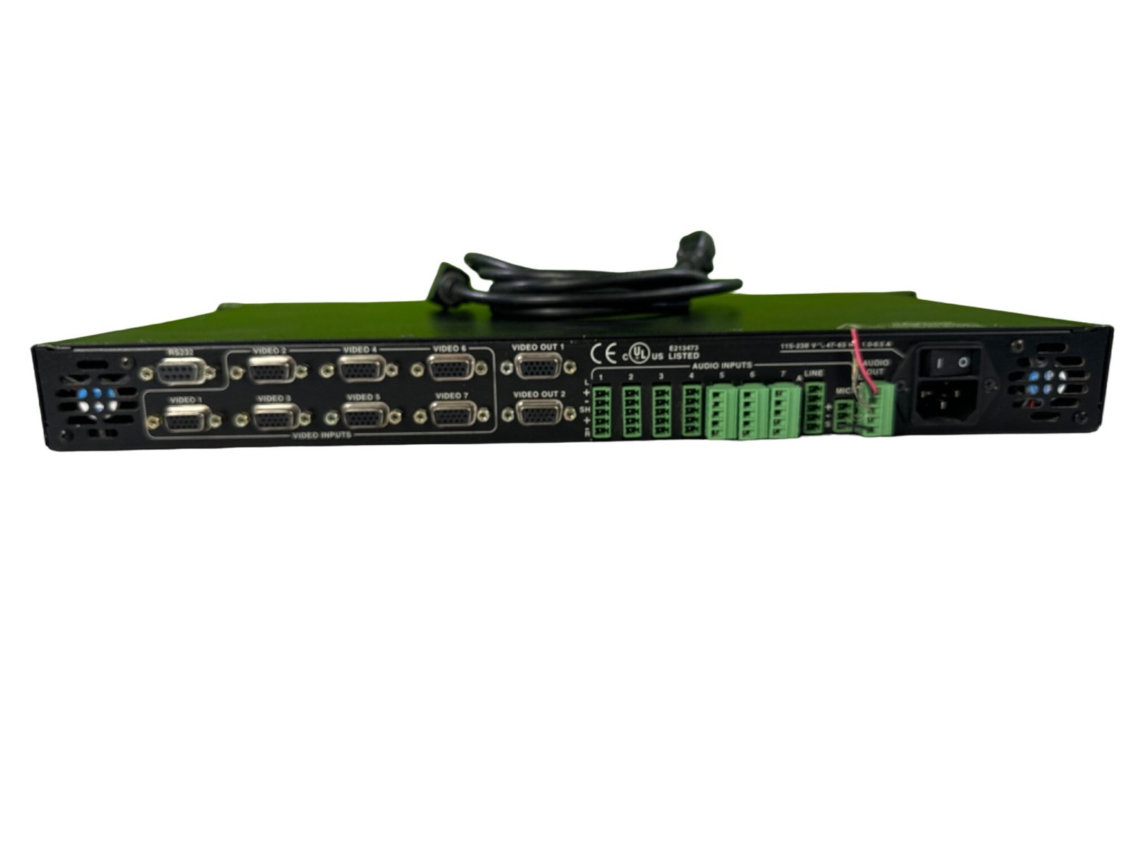 FSR CO-2001 Compass 7x1 Video Presentation Switcher with Audio