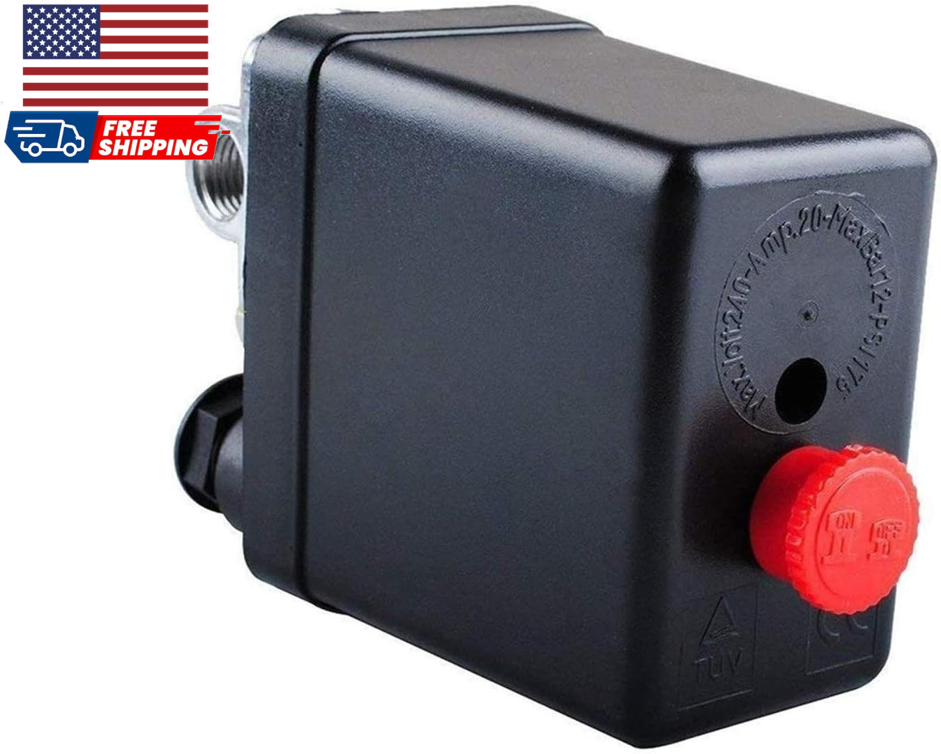 Central Pneumatic Air Compressor Pressure Switch Control Valve Replacement Parts