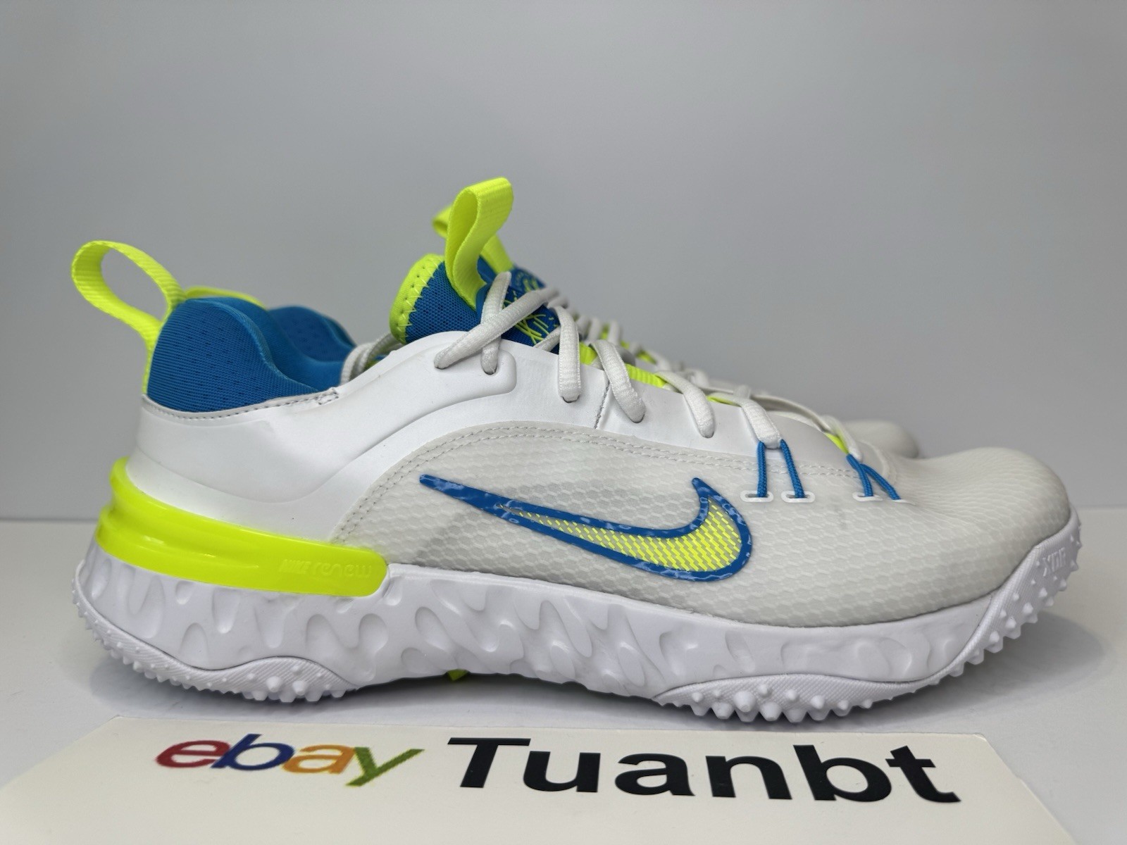 BRAND NEW Nike Huarache 9 Elite TF LAX SE Lacrosse Turf Men's Shoes FV6148-100