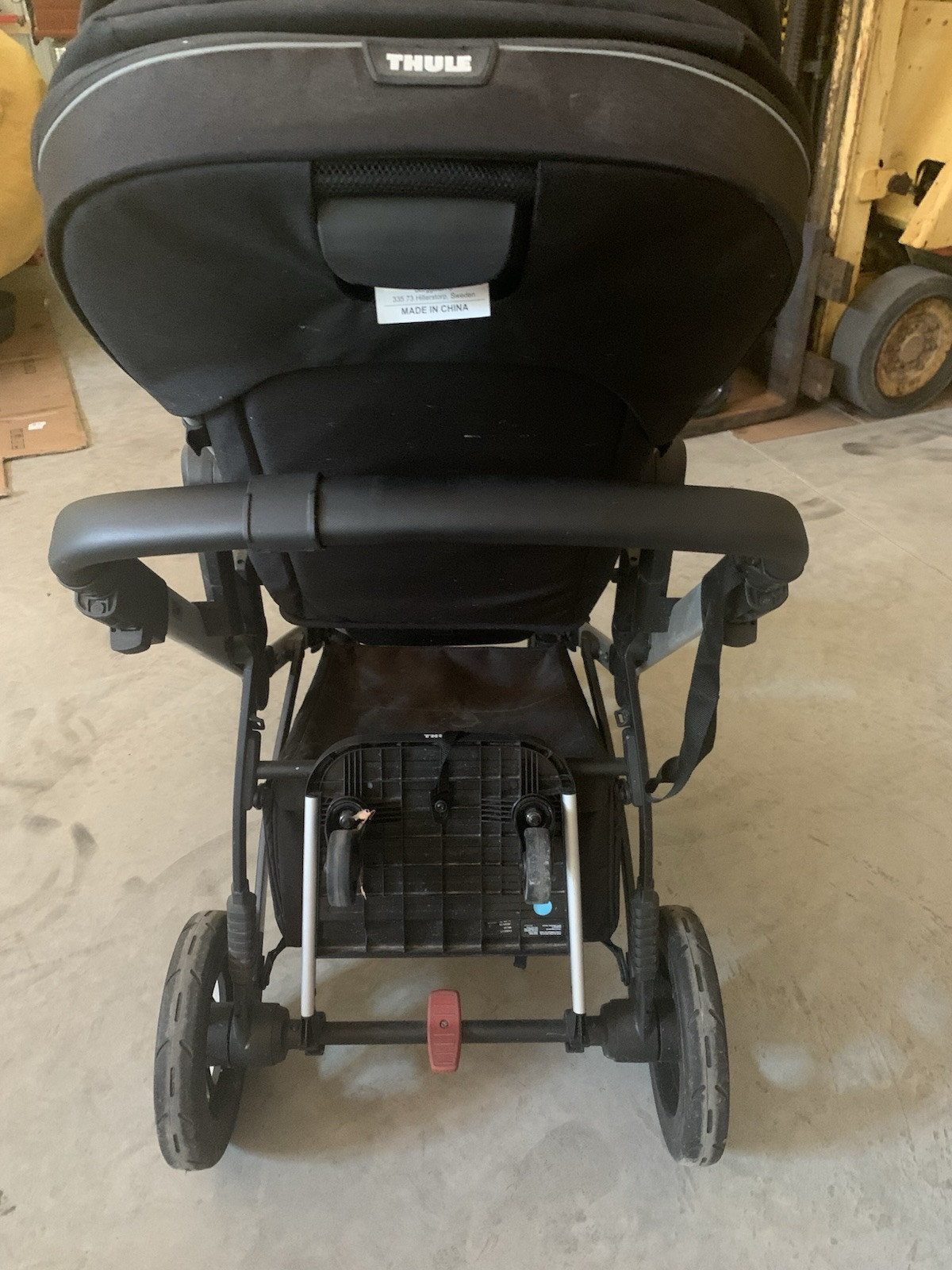 Thule Double Stroller With Tag Along Trailer