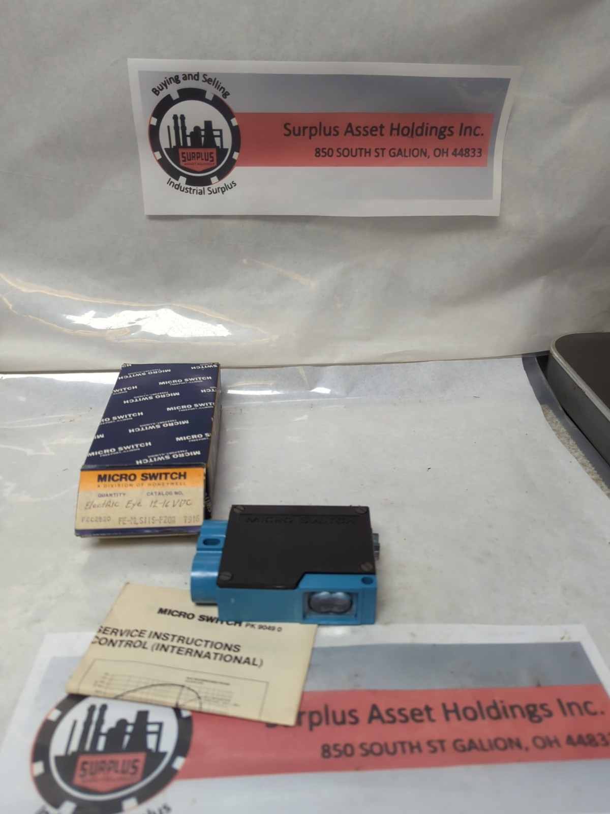 HONEYWELL,FE-MLS11E-F20A,PHOTOELECTRIC CONTROL NOS