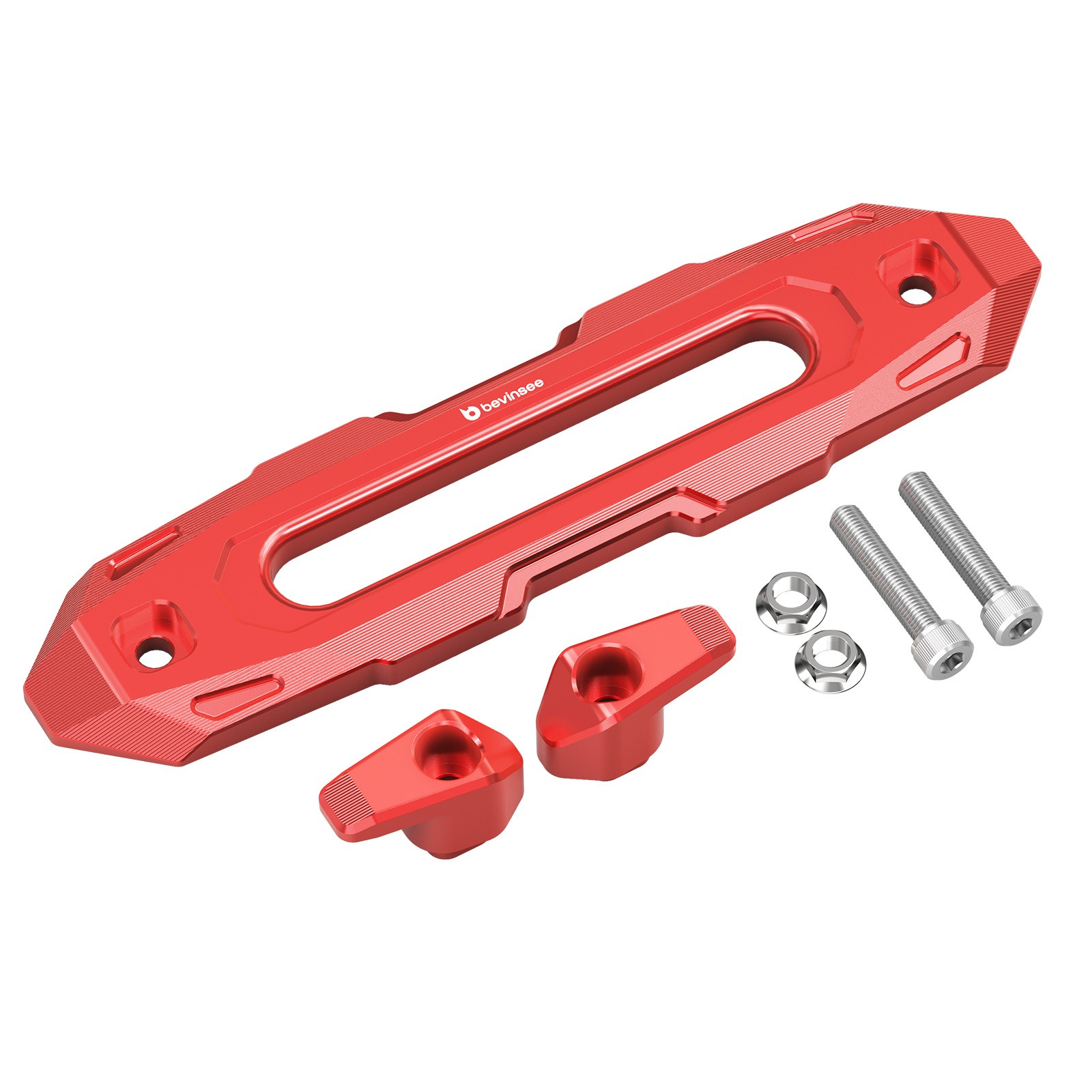 Recovery 10 inch Winch Fairlead Cable Guide Mount Dual-Hook Securing Design