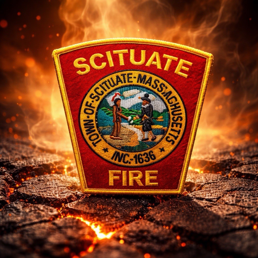 Scituate Fire Dept Patch Massachusetts Firefighting & Rescue Collectible