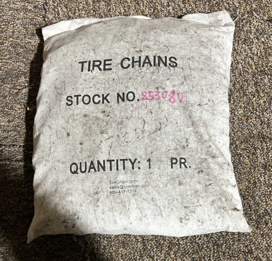 Tire Chain 85308V Heavy Duty Tire Snow Chain Replacement