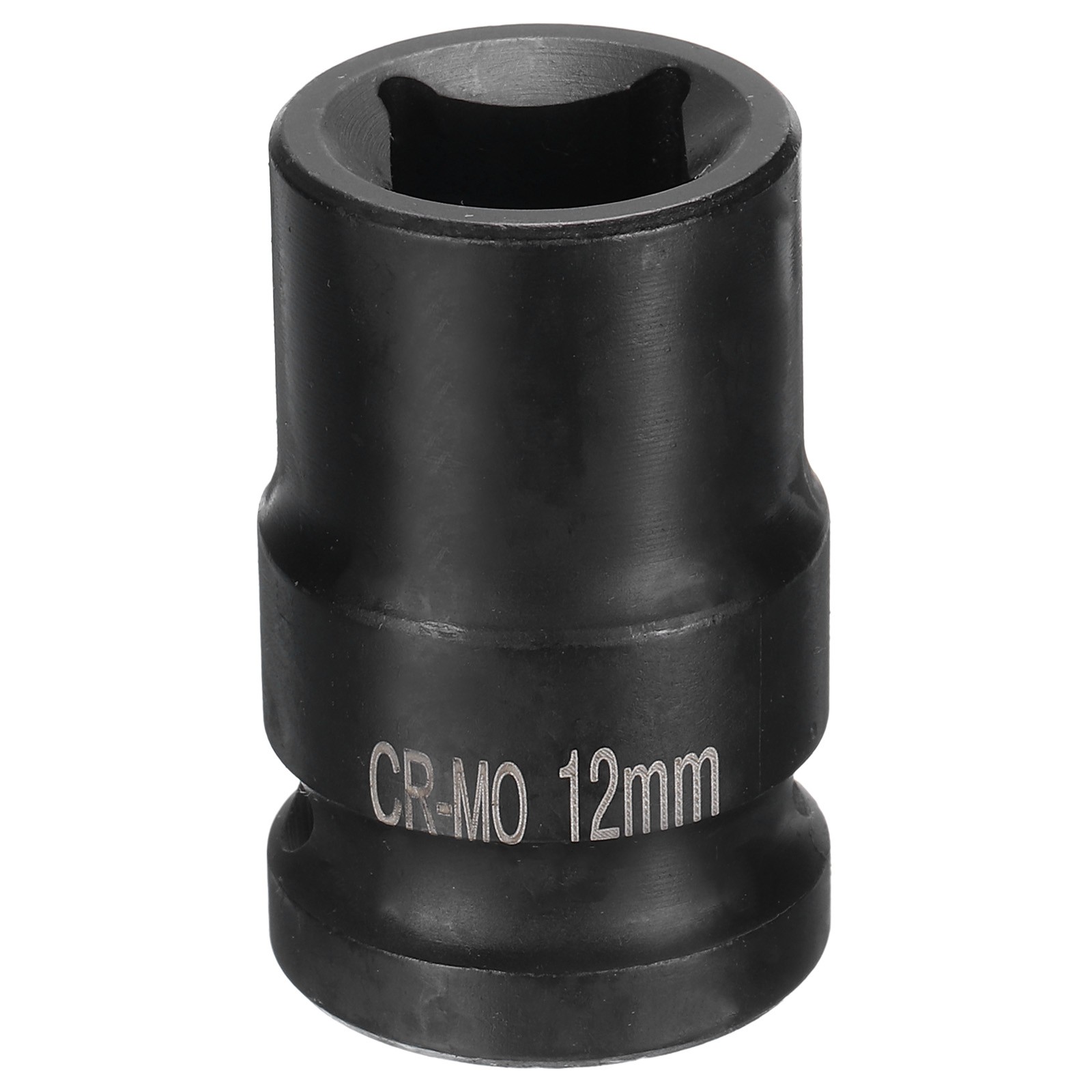 4 Point Square Socket 1/2" Drive 12mm Metric CR-MO Square Impact Wheel Socket