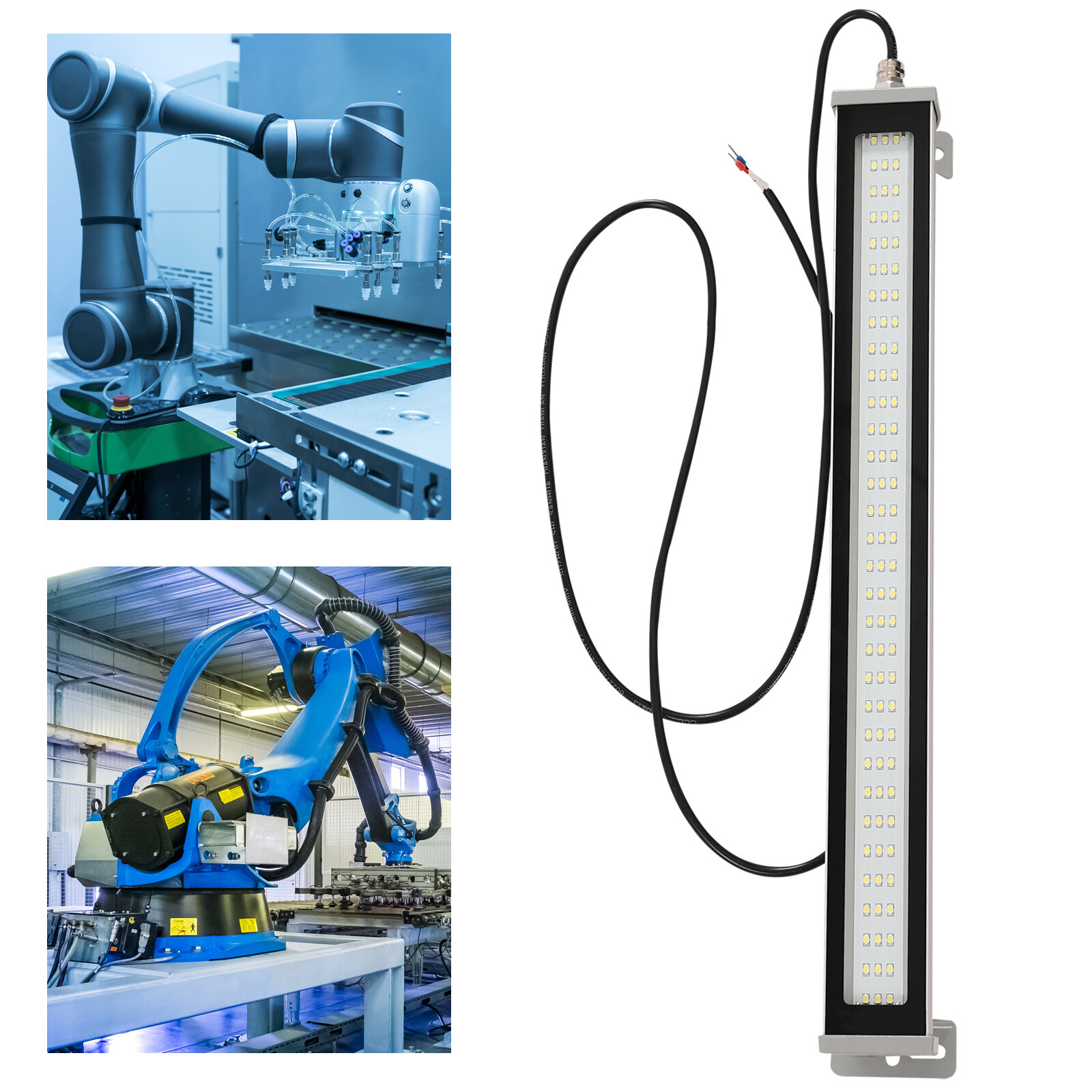 Industrial Machine Tube Light LED Waterproof CNC Machine Work Light AC 110V IP67