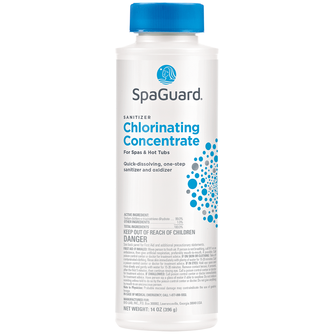 SpaGuard Chlorinating Concentrate - 14 oz