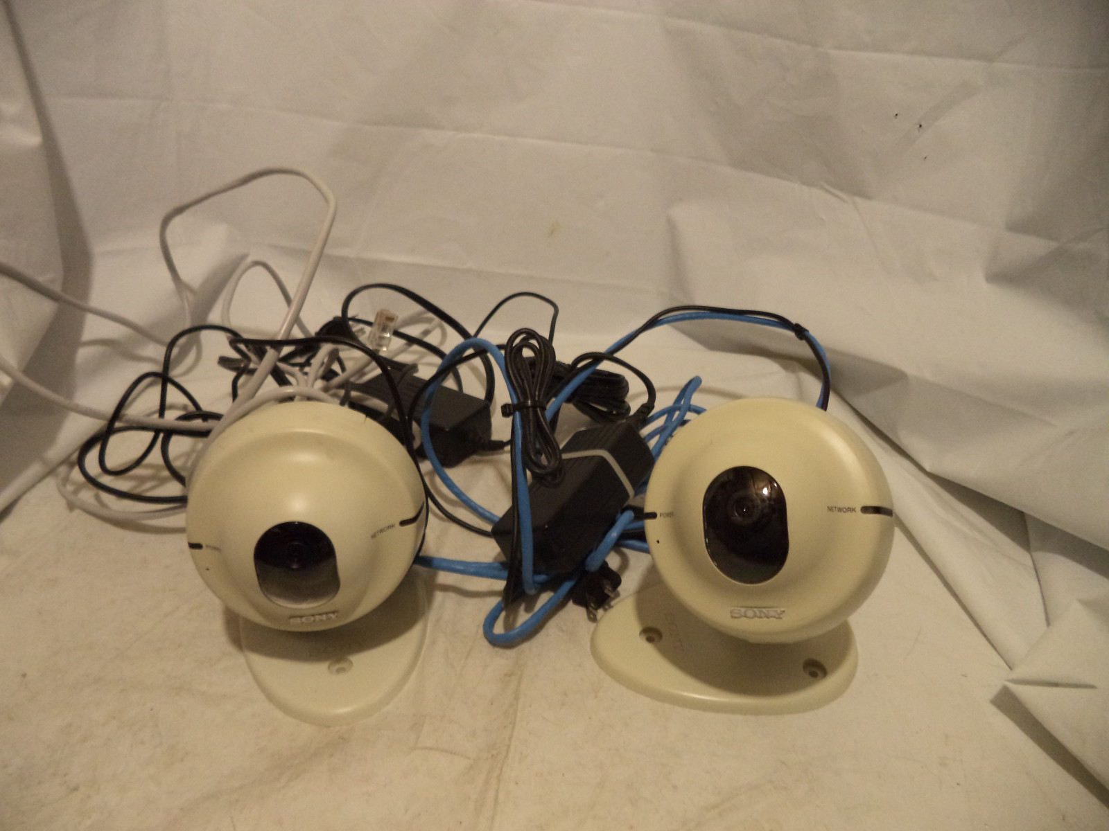2 Network Camera IP Sony mod. SNC-M1, CMOS 1/4", f=3,7 mm, audio, 652 x 482 pixe