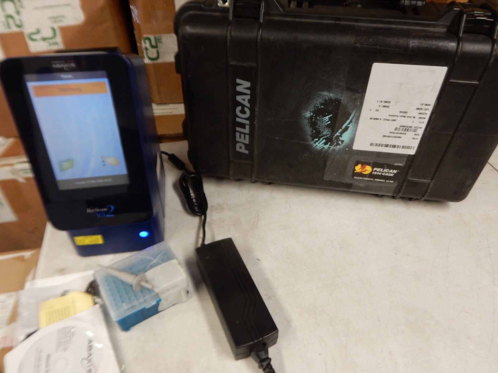 Abaxis Vetscan VS2 Chemistry Analyzer (2nd Gen)  - Bad Touch Screen