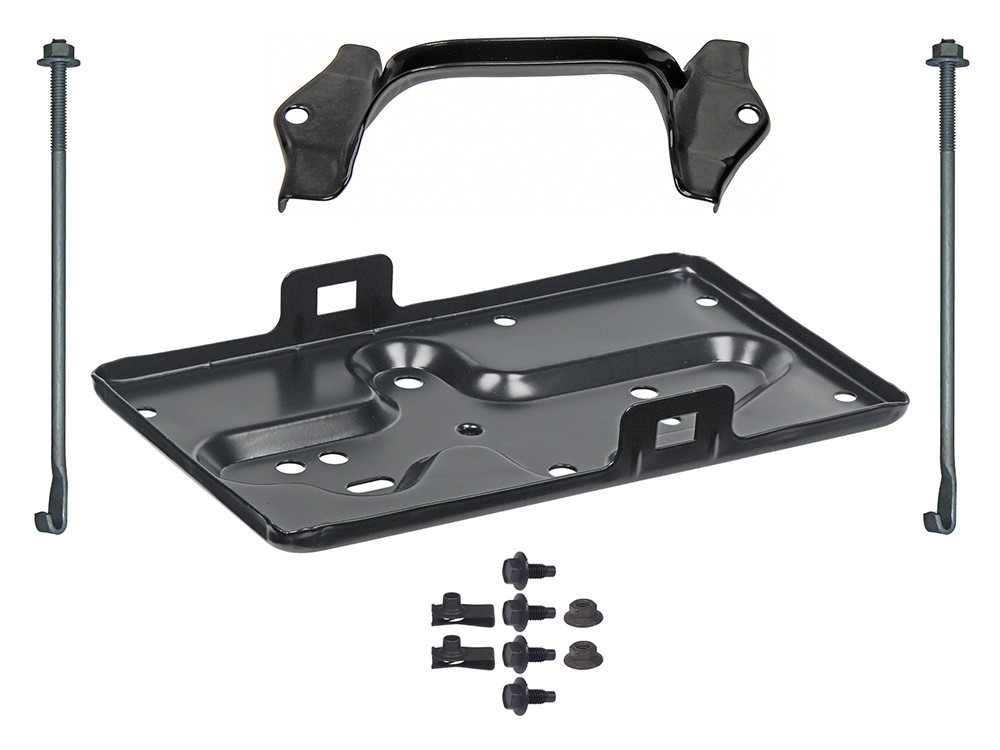 1965-69 Galaxie Battery Tray Kit 390 427 428 500 XL LTD Monterey New