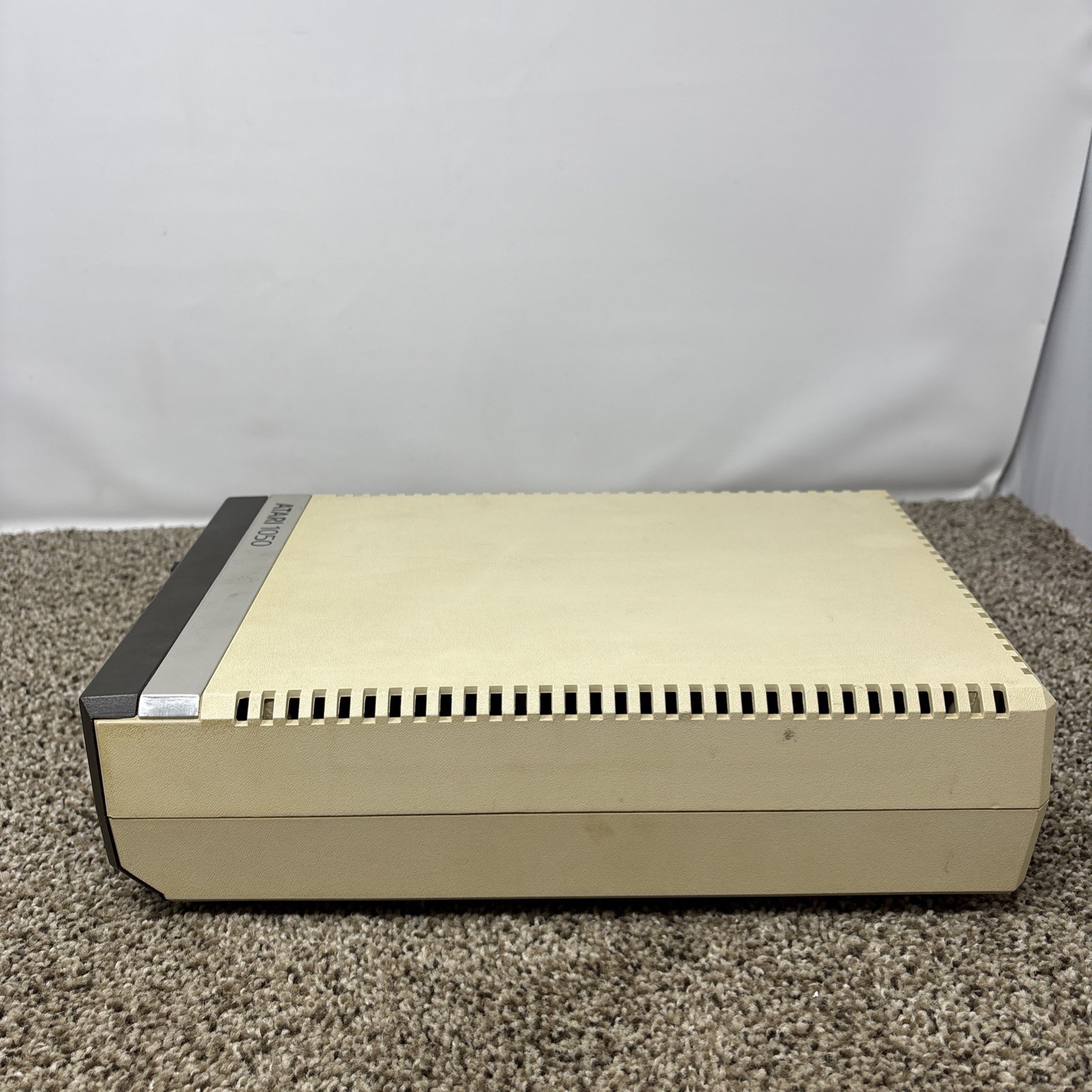 Atari 1050 Floppy Disk Drive Tested With All Cables Power And Data SIO In Box