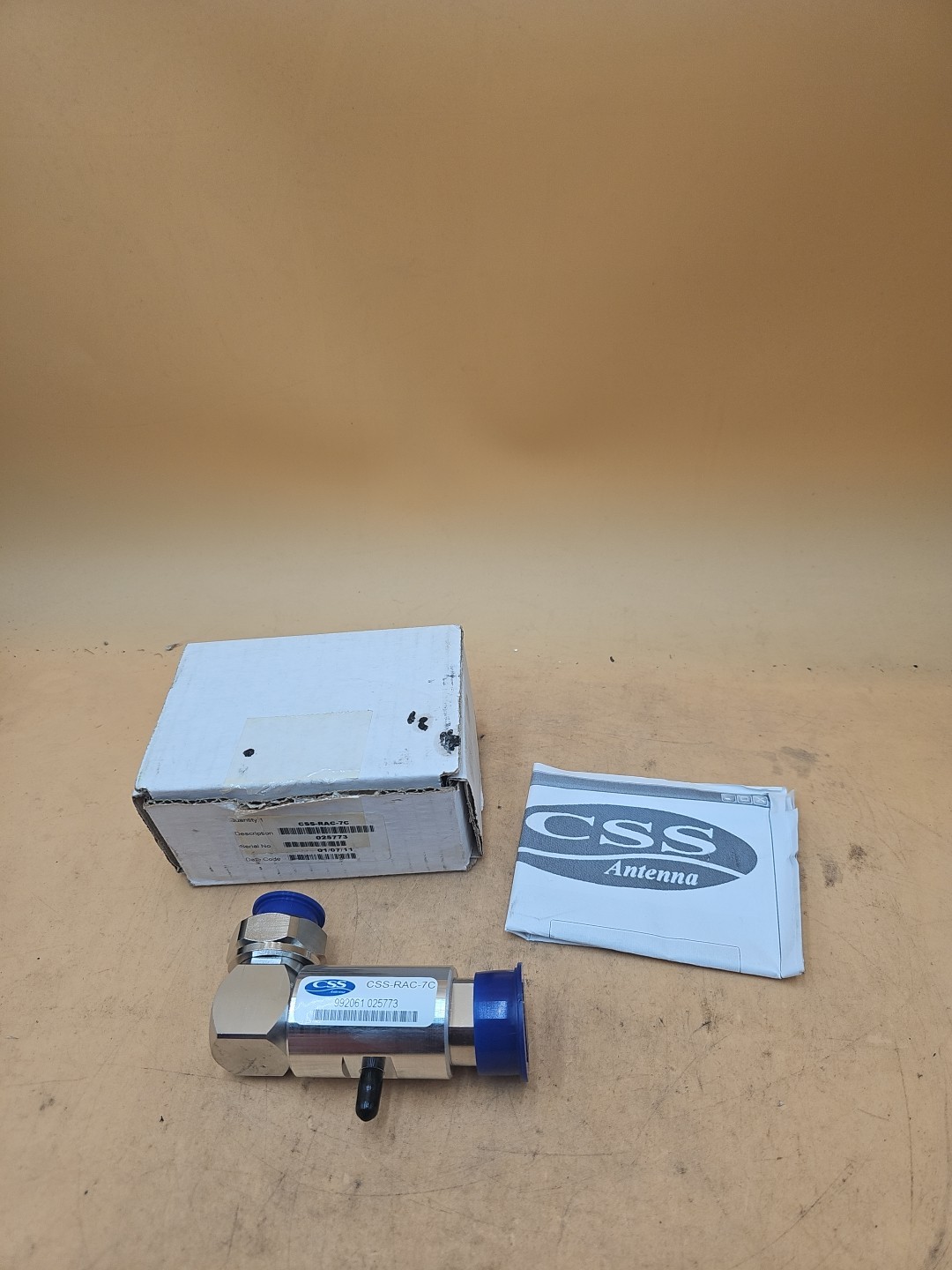CSS Antenna CSS-RAC-7C 750 MHZ Attenuator. -40.2 dB