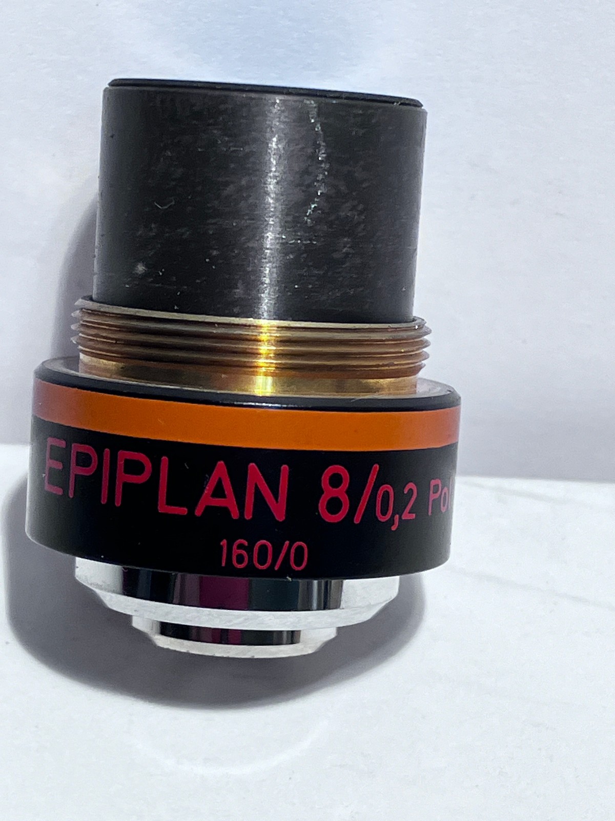 Zeiss INKO Epiplan 8X Reflected Light Microscope Objective 462002-9901