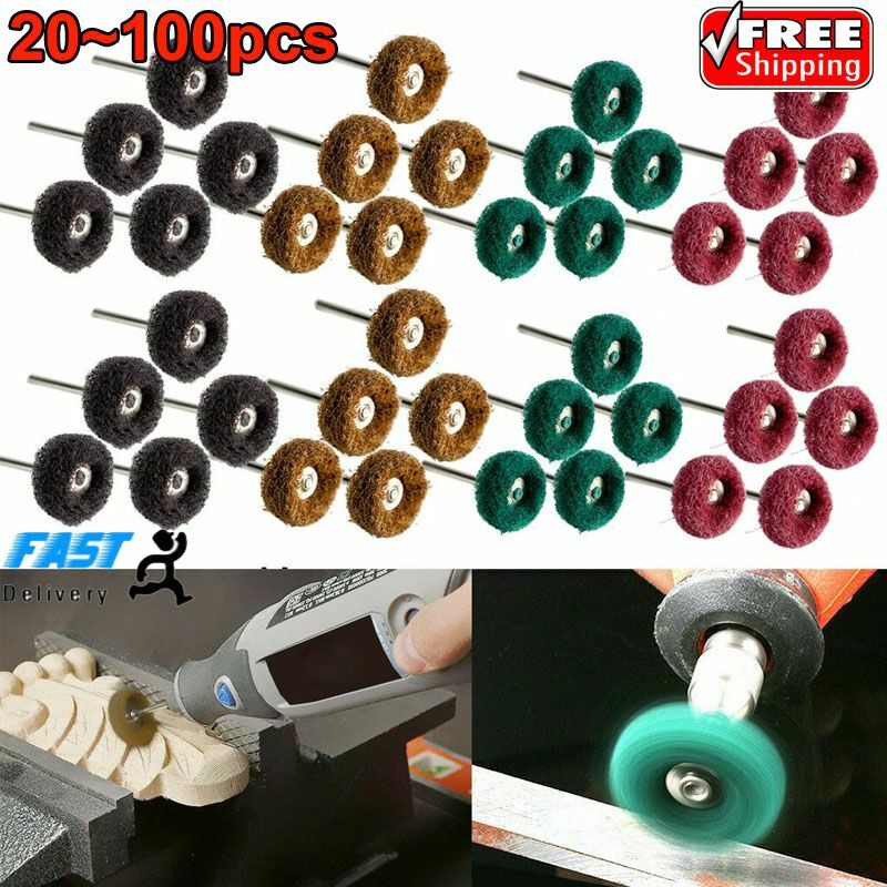 Abrasive Polishing Wheel Buffing Grinding Rotary Tool Kits 3000 Grit for Dremel