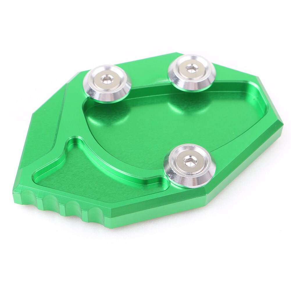 Kickstand Side Stand Enlarger Plate  Fit Kawasaki ZZR1400 ZX14R GTR1400 Grey
