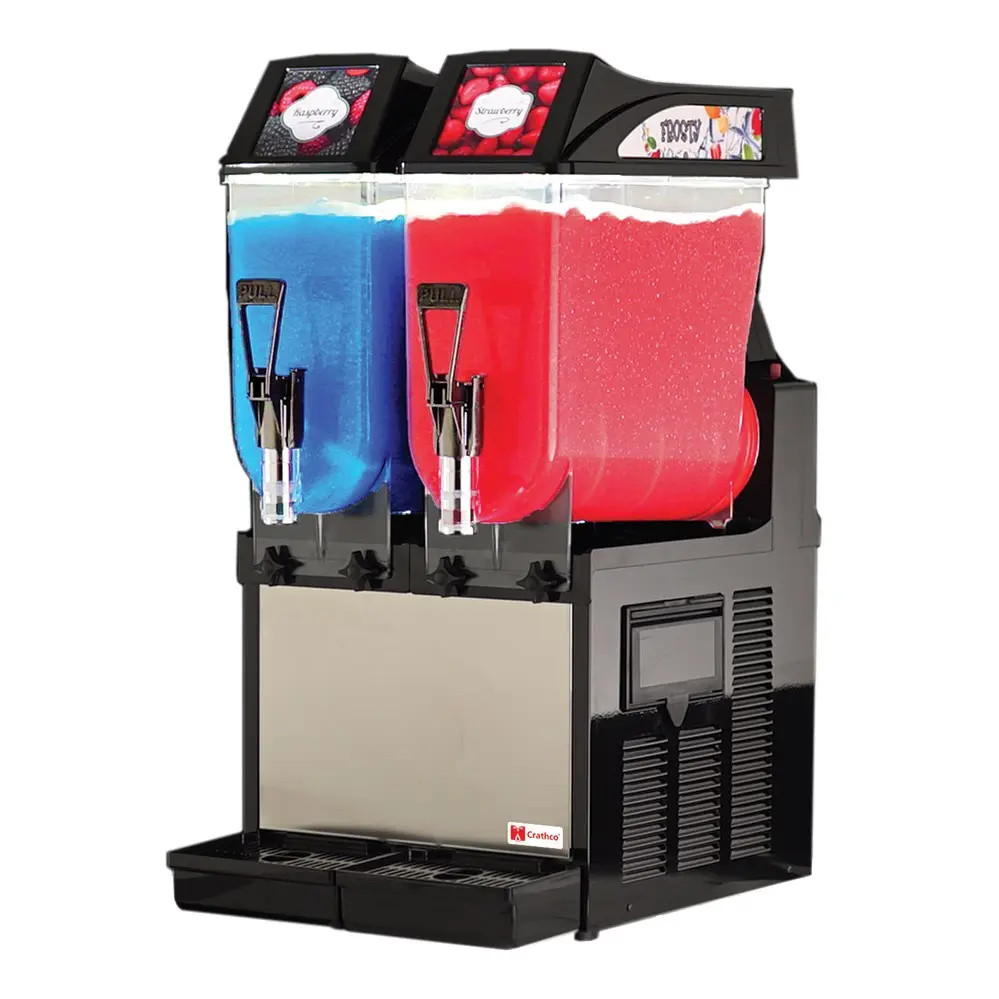 Grindmaster-Cecilware Frosty 2 Countertop Double Head Frozen Granita Machine