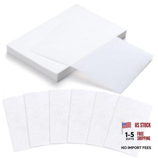 Pndeyo 100pcs End Papers for Hair - Disposable Salon Perm - White - 3.94x2.56in