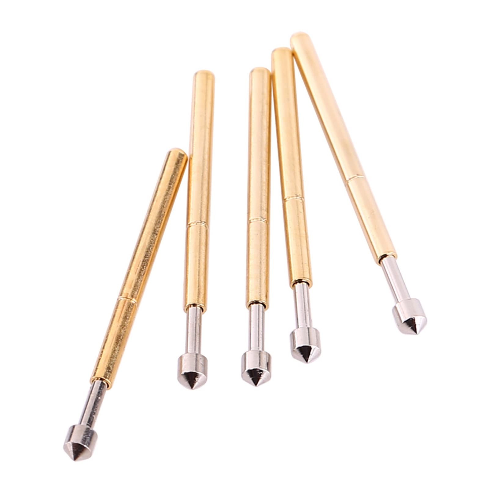 100 PCS Spring Test Probe P75E2 High Accuracy Round Pogo Pin PCB Contact