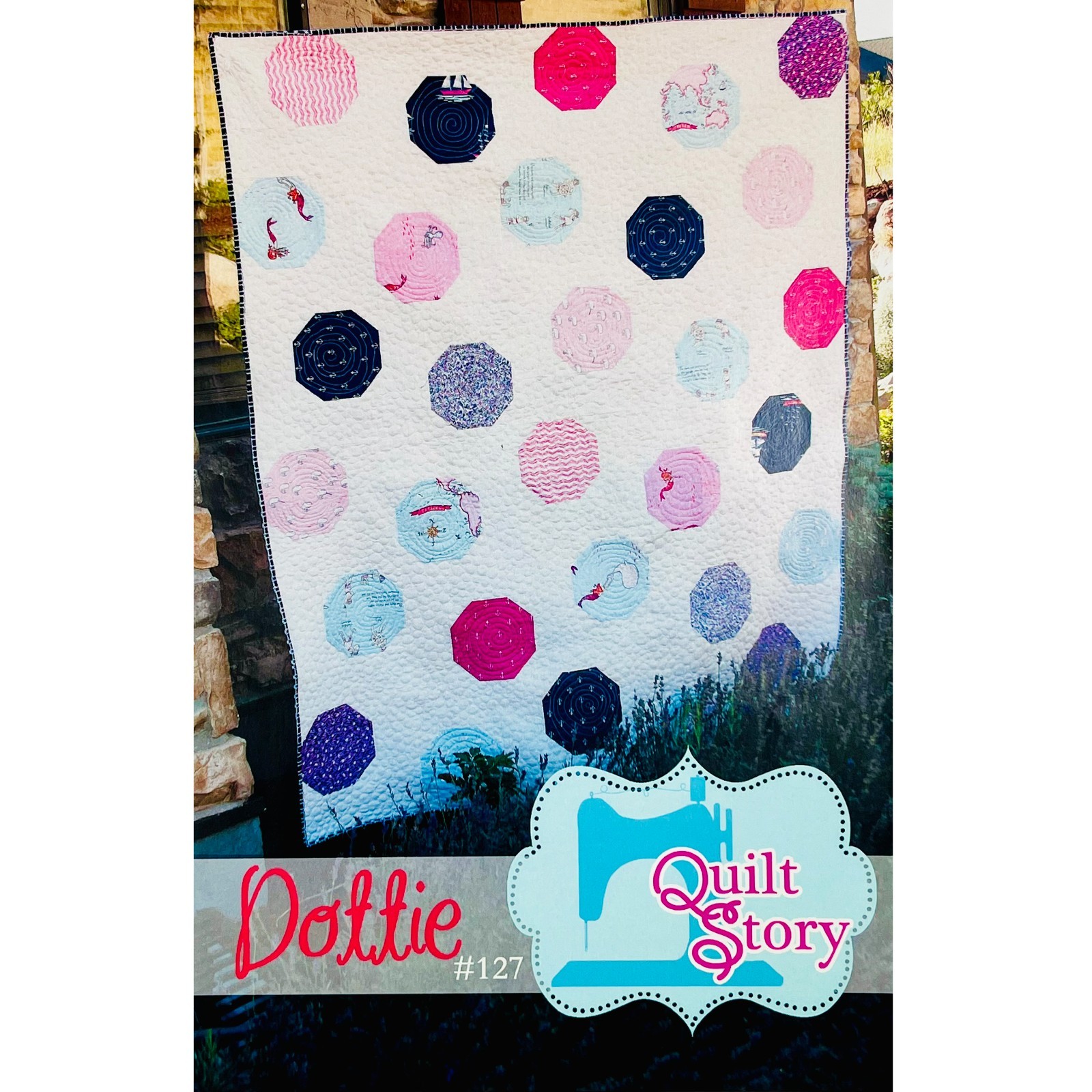 Polka Dot Quilt PATTERN: Dottie #127 by Quilt Story, 2011
