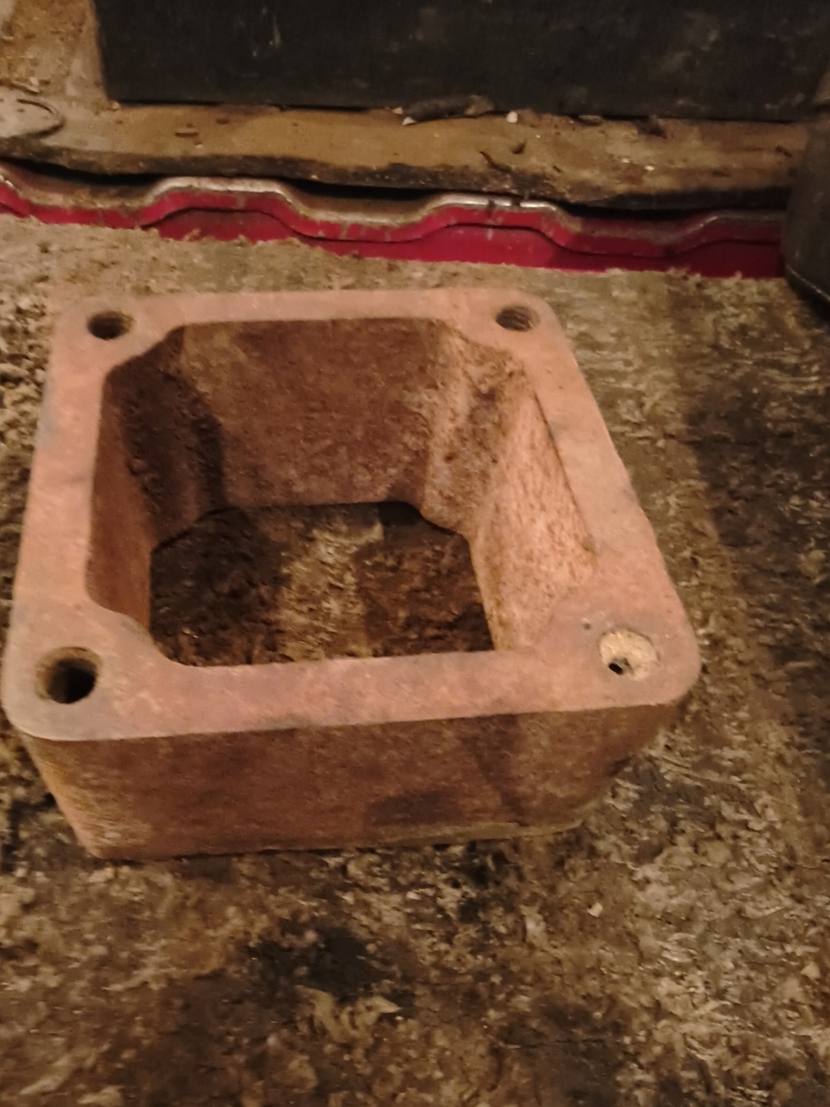 John Deere 630 Air Precleaner Adapter And Casting