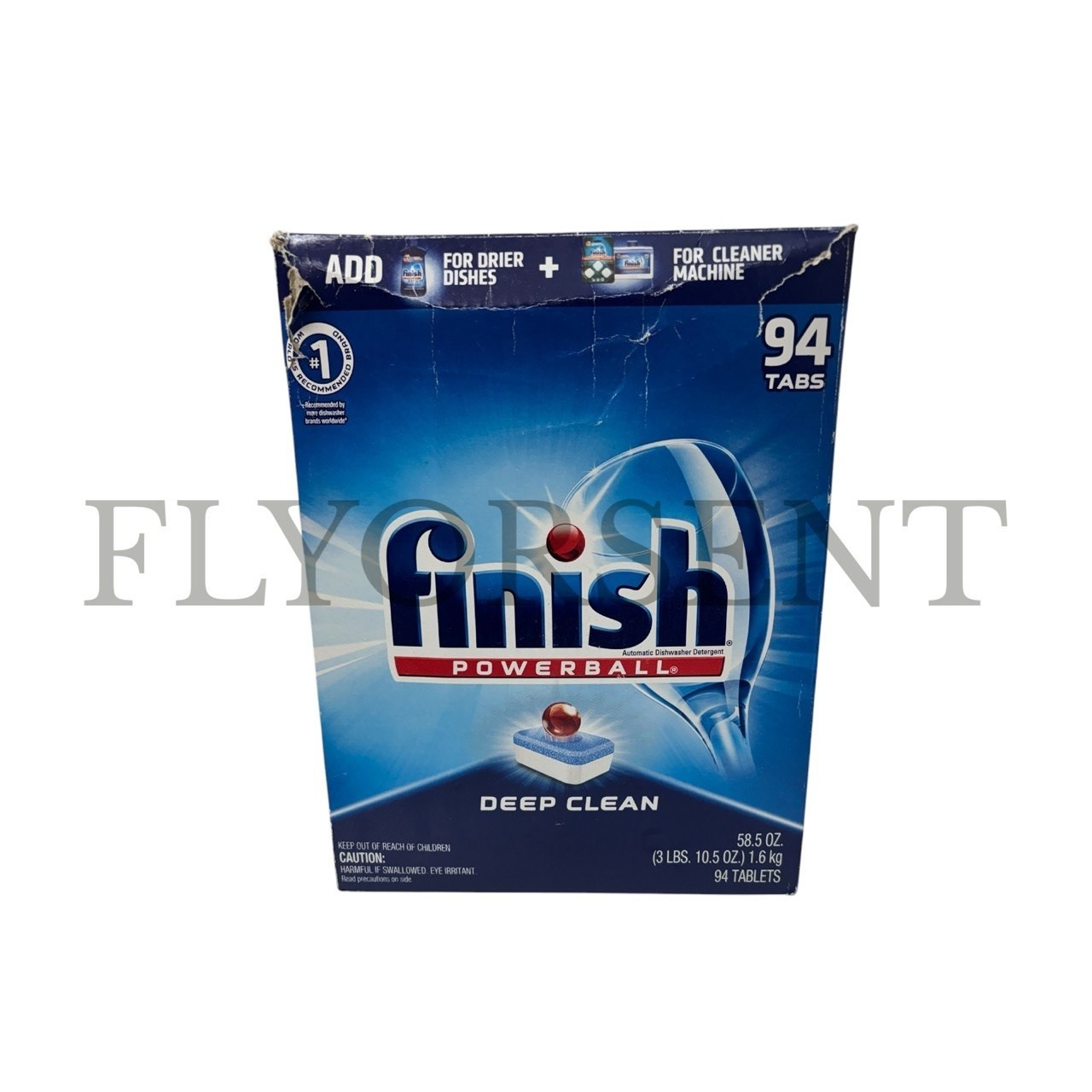 FINISH 51700-97330 Powerball Dishwasher Tabs - Fresh Scent (94/Box)
