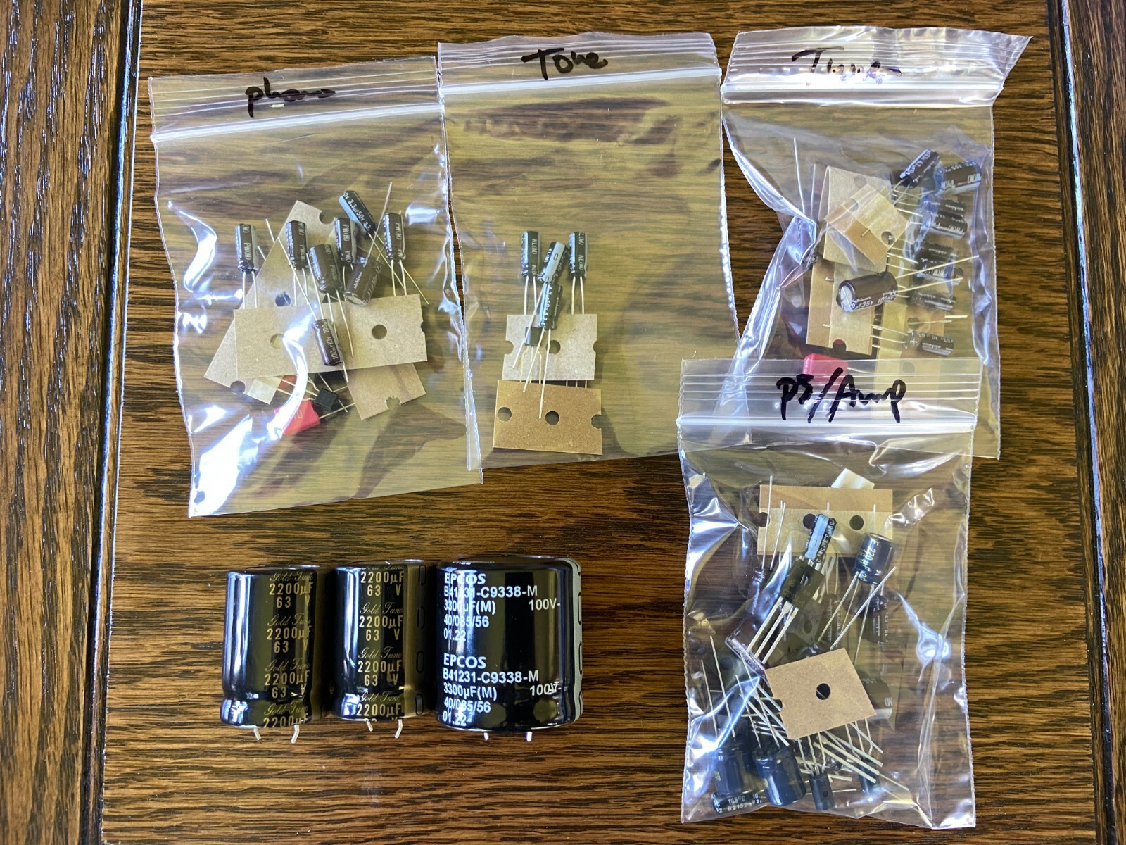 Sherwood S-7100A Complete Rebuild Kit High-Quality Receiver Recap Transistors