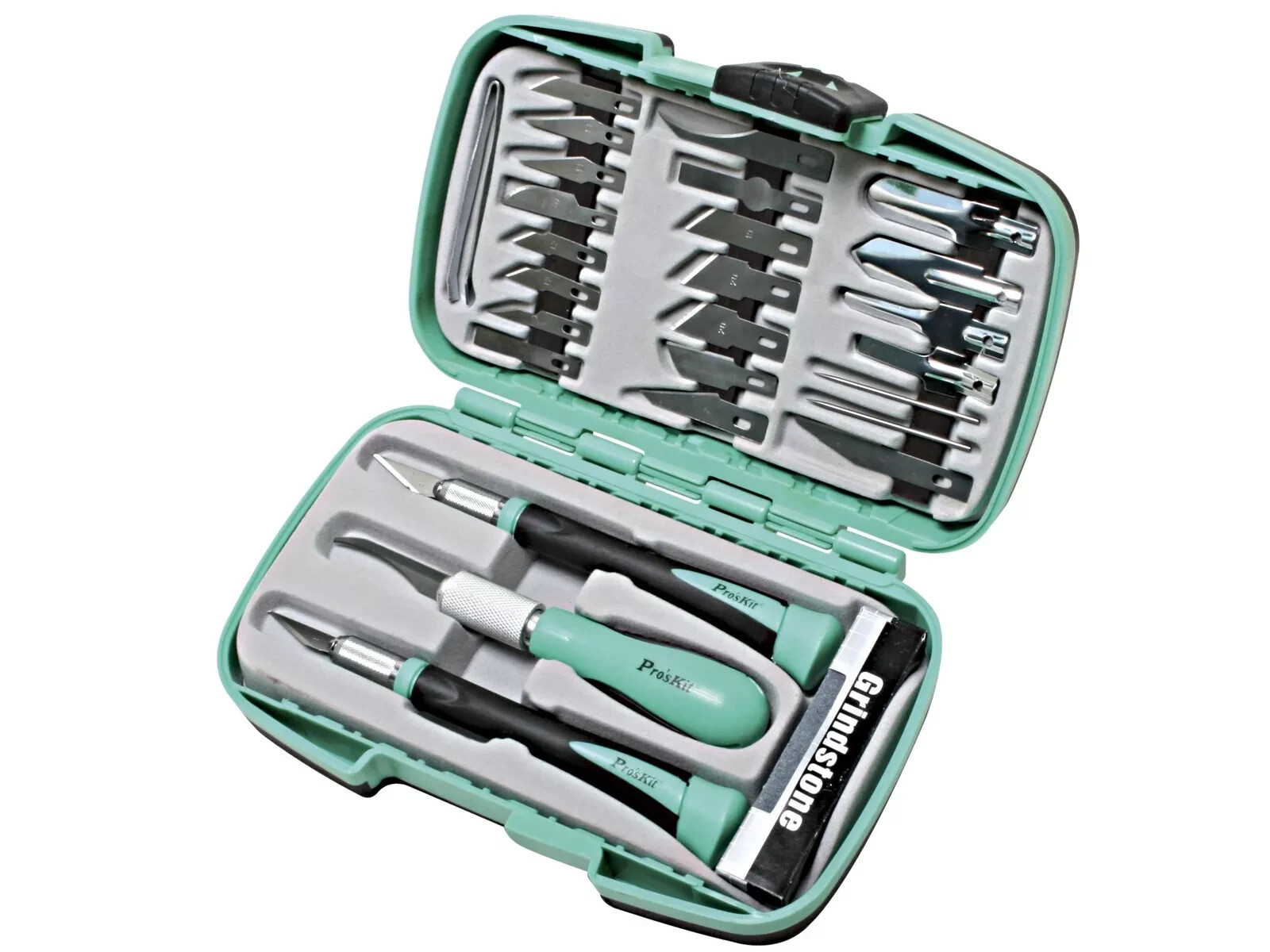 'sKit PD-395A Deluxe Hobby Knife Set,Green