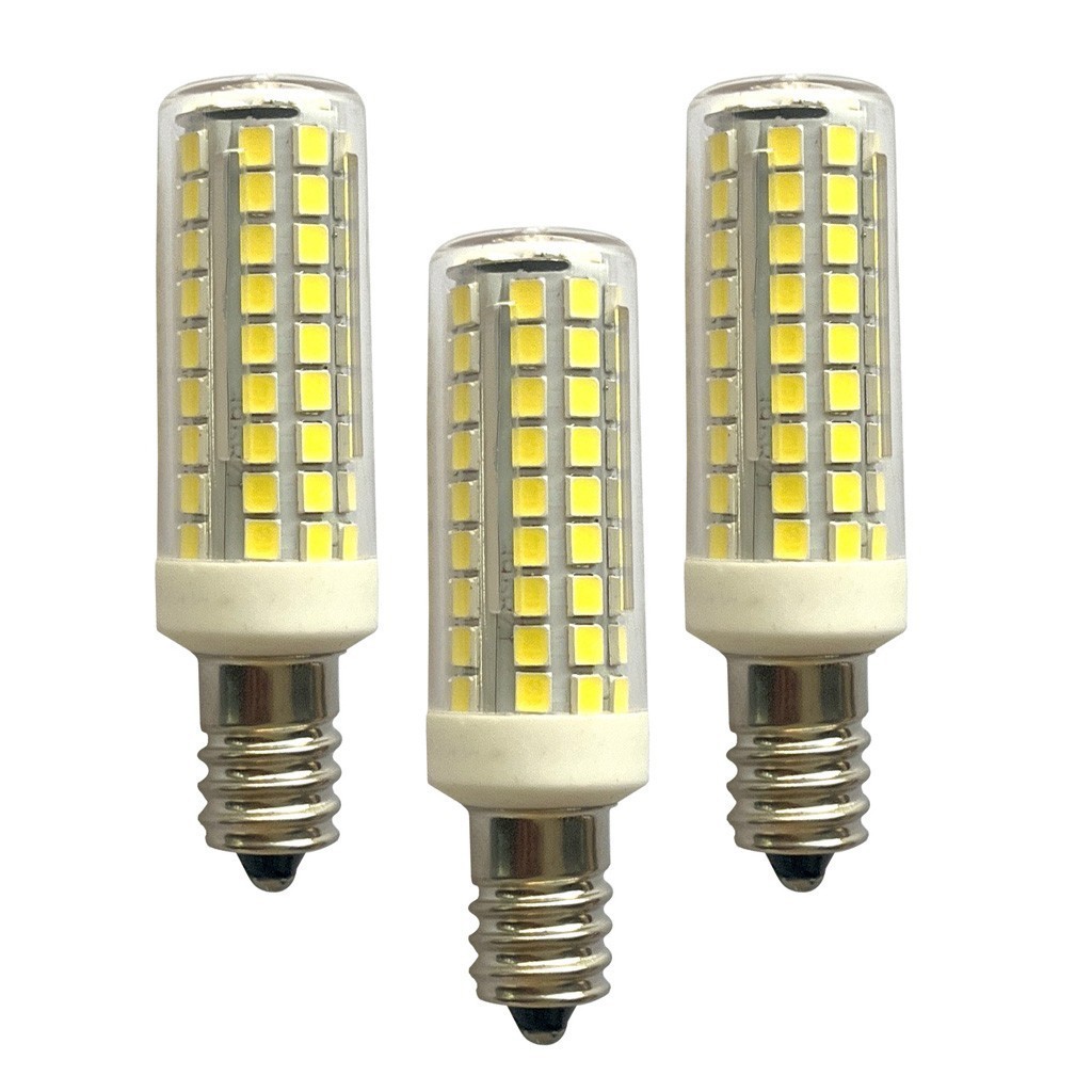 3pcs E12 Candelabra C5 96-2835 T5 LED Light Bulb Ceiling fans Bulbs Lamp 110V