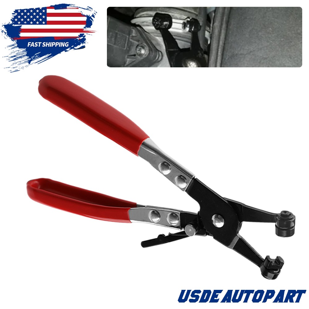 Car Swivel Flat Band Removal and Installation of Ring or Flat Type Hose Clamps