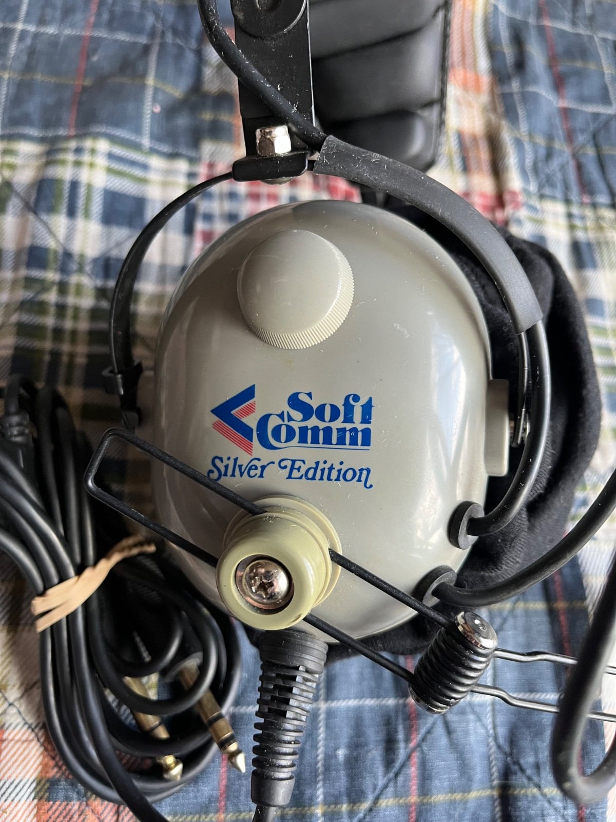 Softcomm Silver Edition C-60 Aviation Pilot Headset