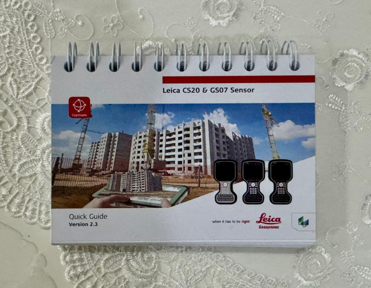 Leica CS20 & GS07 Sensors Quick Guide Manual V2.3 Multilingua, Ref (2)