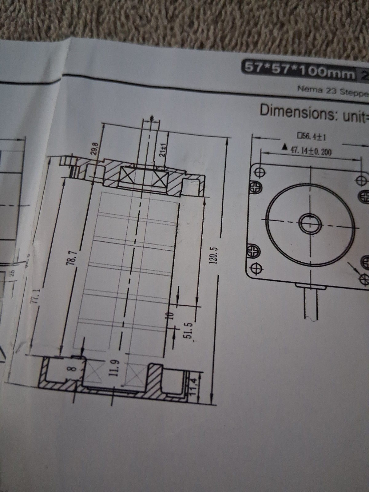 Stepper Motor 57BYG250D