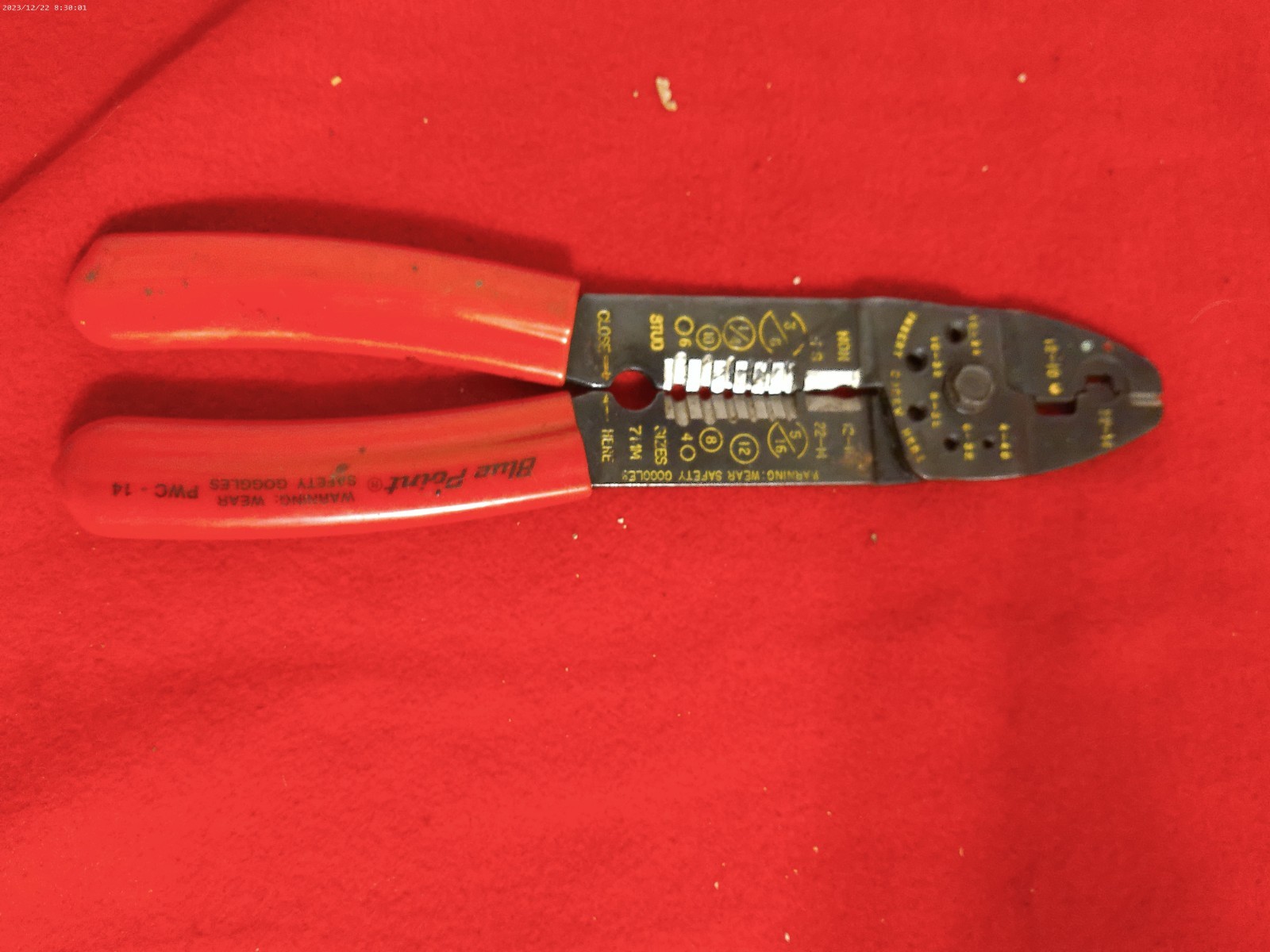 Blue Point PWC14 Wire terminal crimpers and stripper