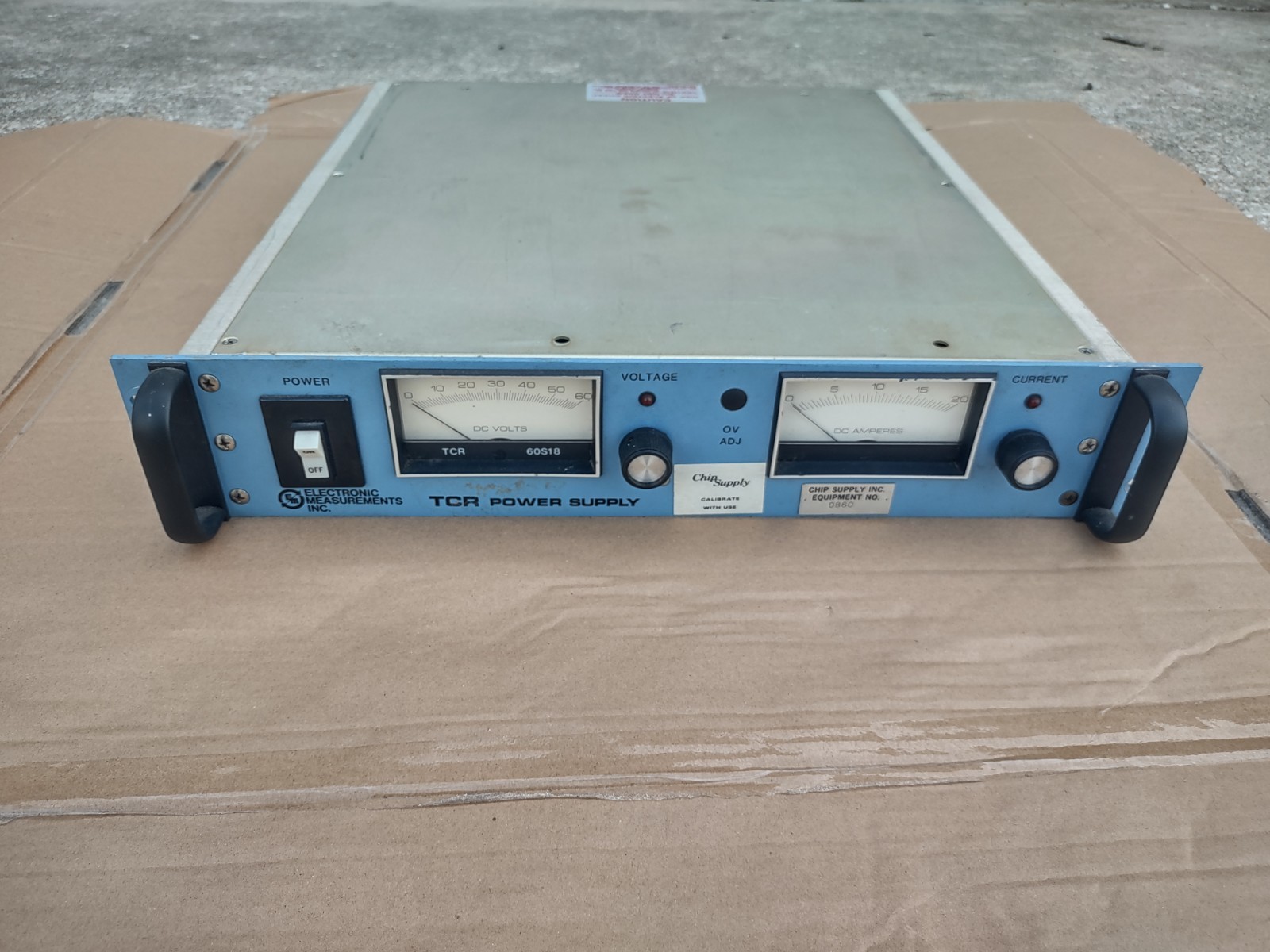 Electronic Measurements TCR 60 S 18-1-0 V-TP 1200W Power Supply