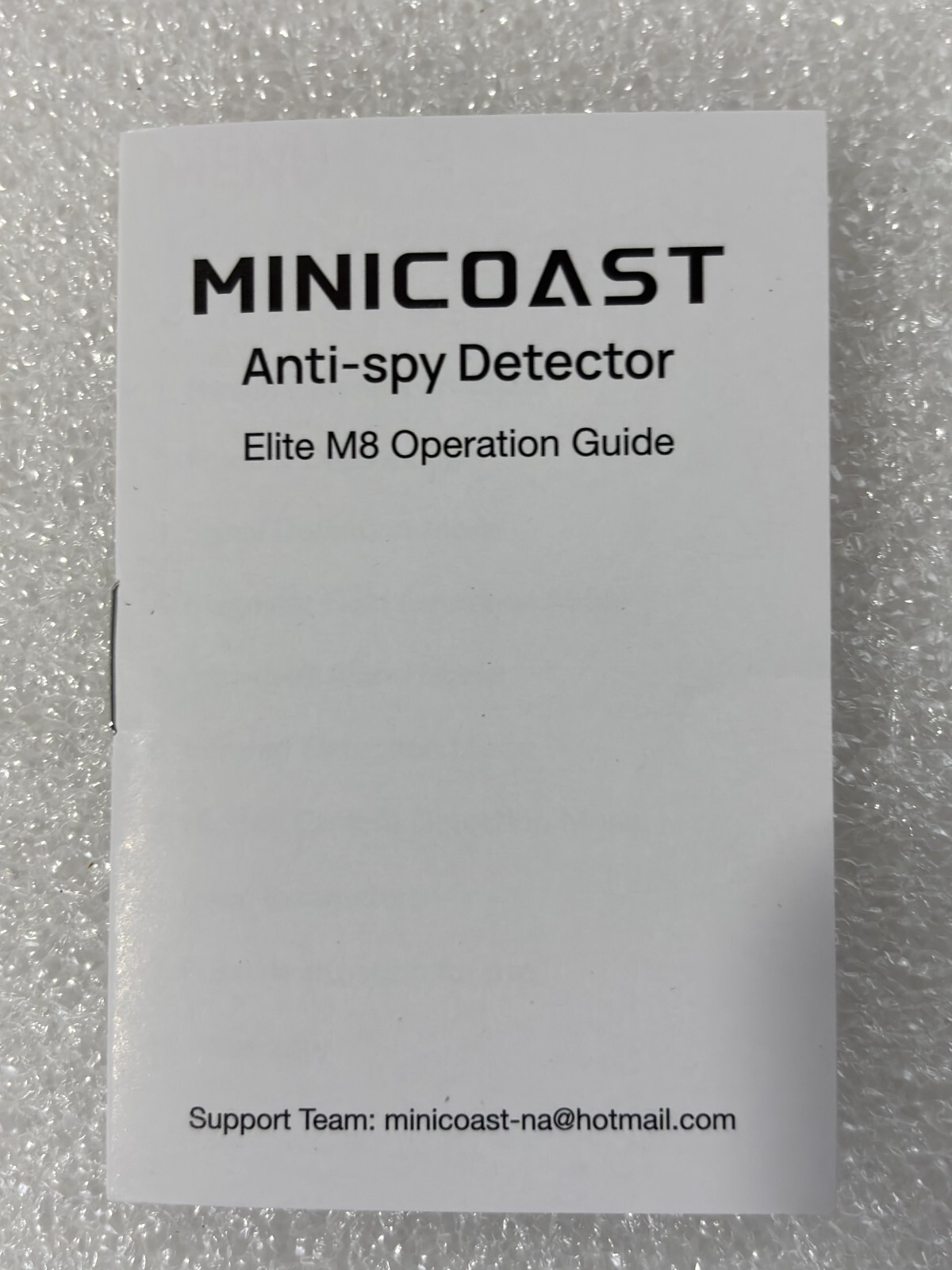 Hidden Camera Detector Bug Spy Camera Finder GPS Tracking Device ~ Elite M8