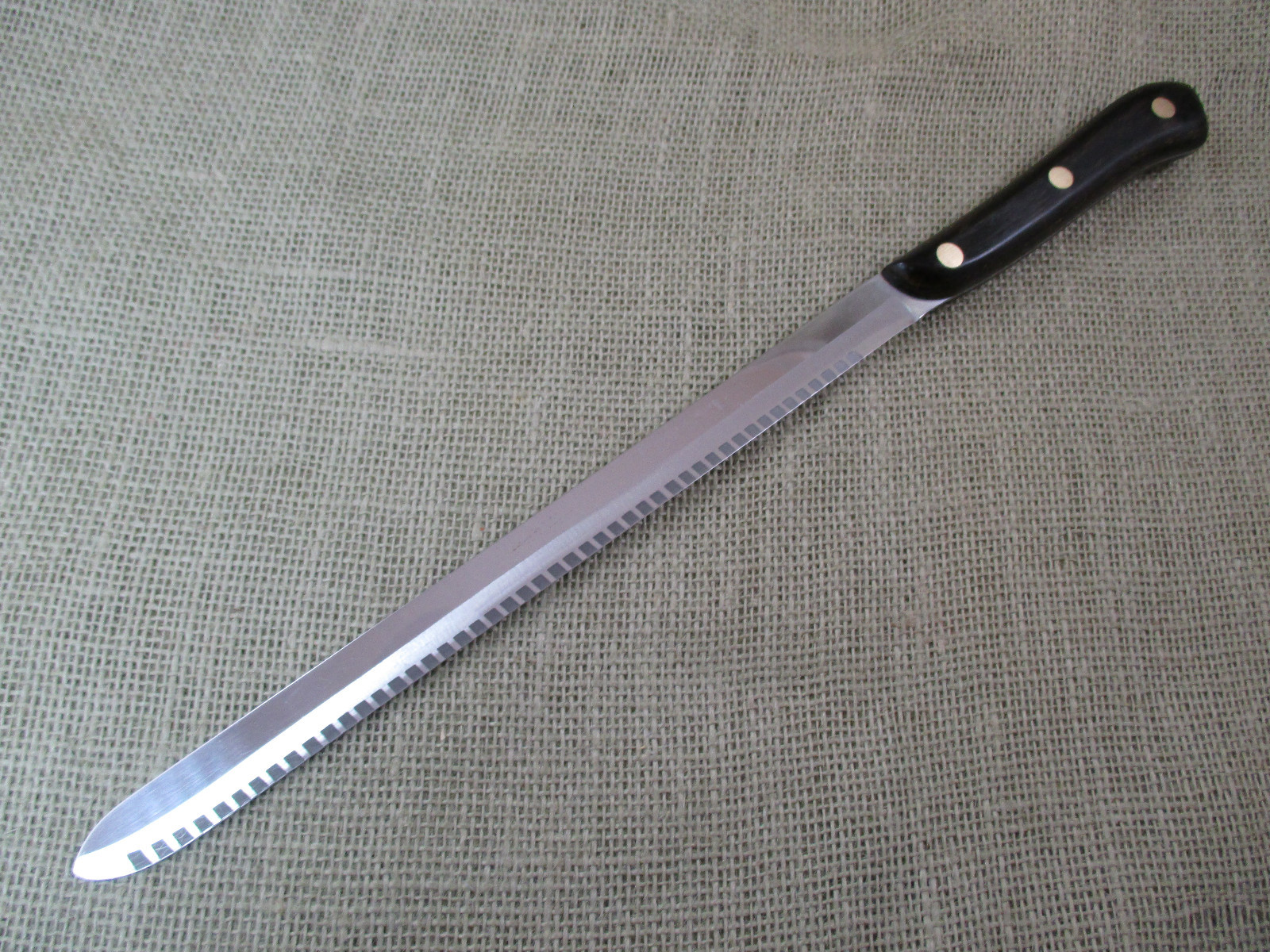 Anton Wingen Jr Stainless Steel 10 inch Semi Flexible Carving, Slicing Knife