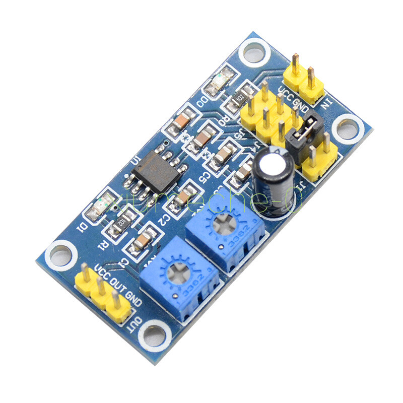 Adjustable NE555 Pulse Generator Adjustable Duty Ratio Small Signal Generator