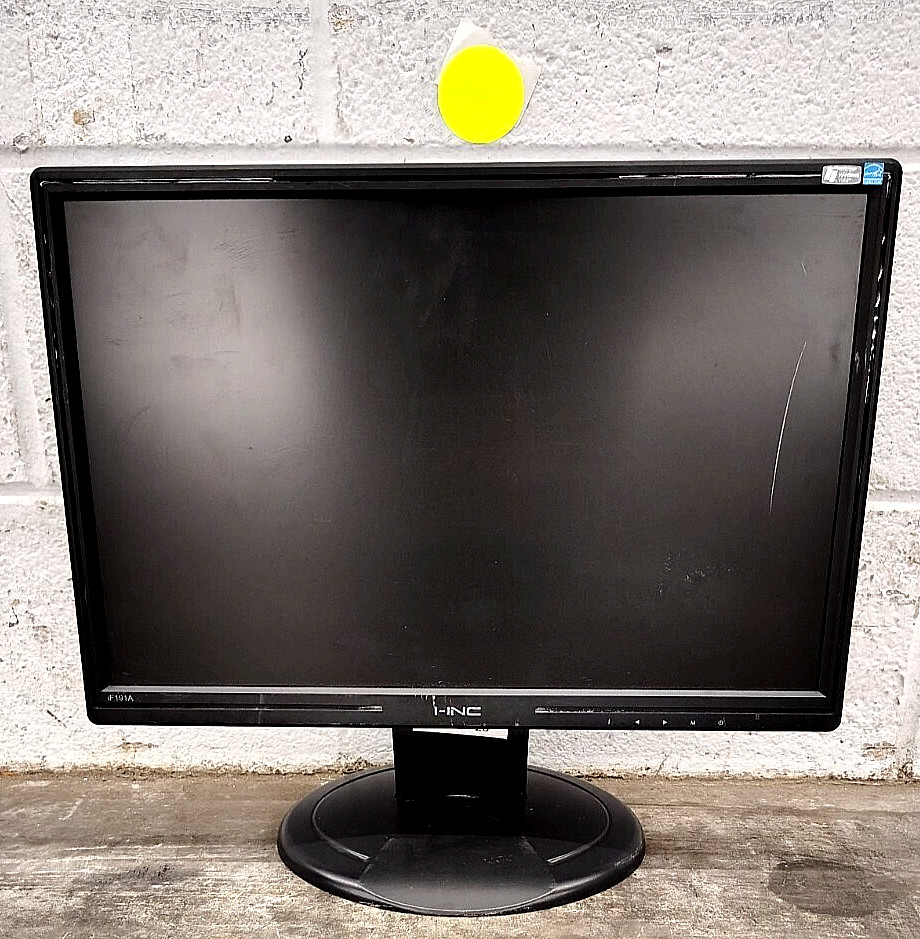 I-INC 19" LCD MONITOR IF191A 100-240V 50/60HZ 1.0A HSG1022