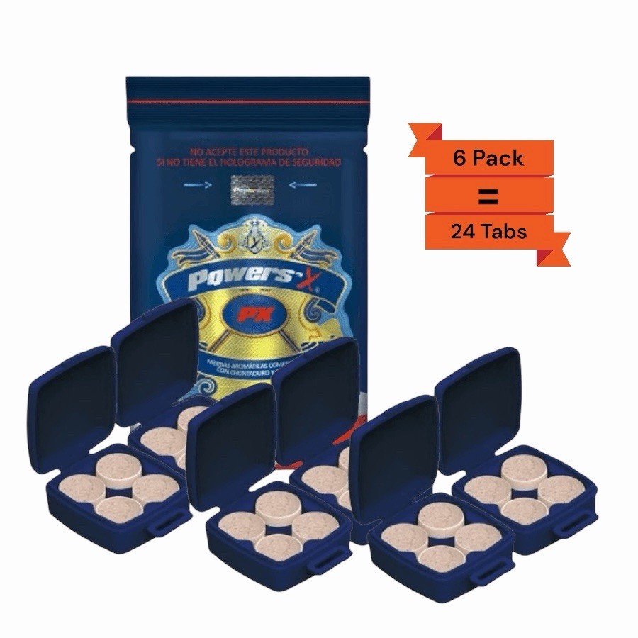 PowersX Men Pills  6 Pack 24 Tabs Strength Booster Enhnancer Pills Male