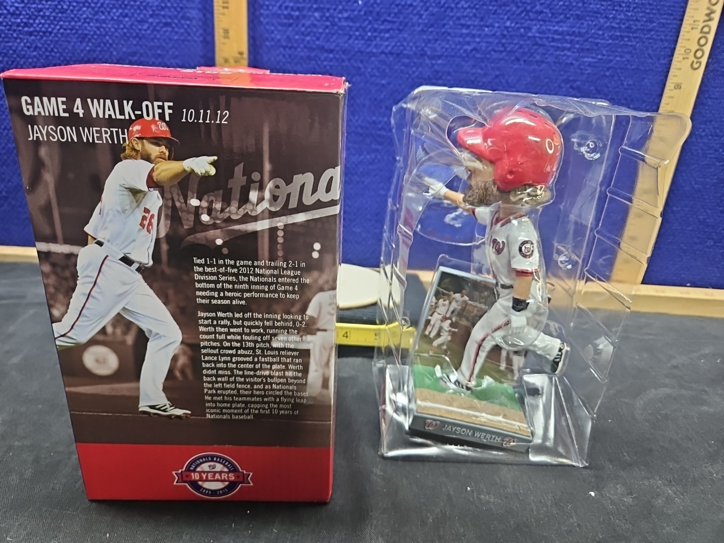 Washington Nationals Jayson Werth NLDS Game 4 Walk-Off HR Bobblehead SGA 2015