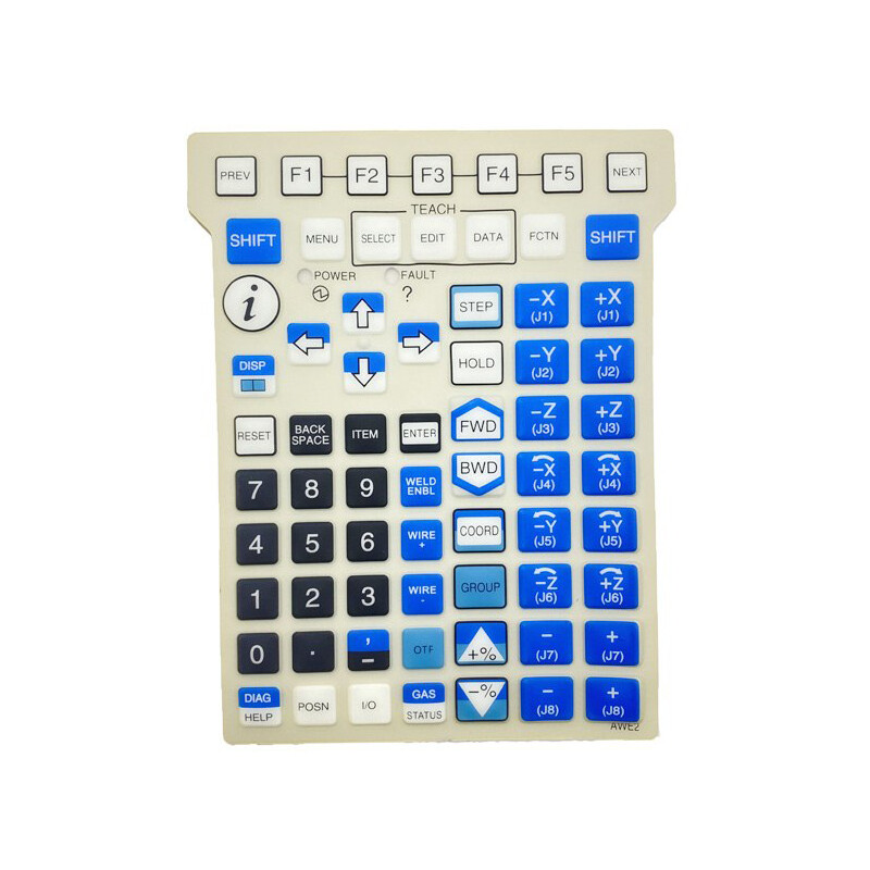 New for FANUC Teach Pendant AWE2 Membrane Button Protective Film KeyPad Overlay