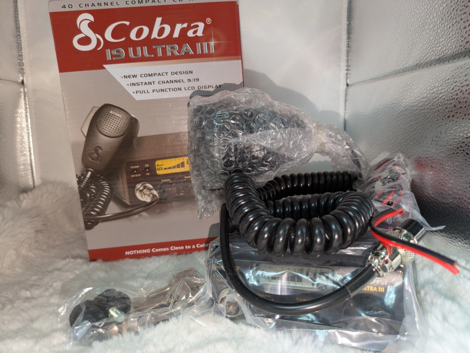 Cobra 19 ULTRA III 40 Channel Compact CB Radio - New Open Box Packages Unopened