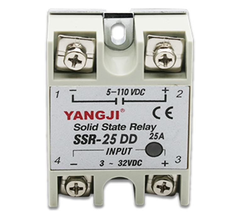 DC controlled DC DC-DC single-phase solid state relay SSR-25DD 25A